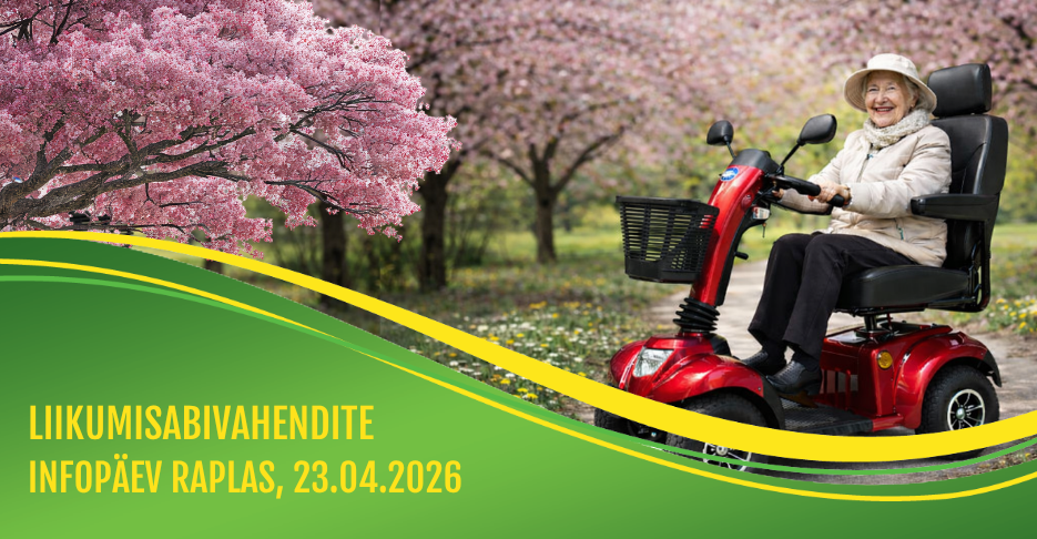 Liikumisabivahendite infopäev Raplas, 23.04.2026